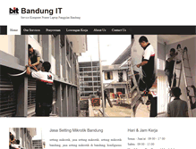 Tablet Screenshot of bandungit.com
